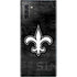NFL New Orleans Saints Black & White Galaxy Note 10 Skin