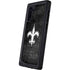 NFL New Orleans Saints Black & White Galaxy Note 10 Waterproof Case