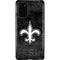 NFL New Orleans Saints Black & White Galaxy Note20 5G Pro Case