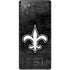 NFL New Orleans Saints Black & White Galaxy Note20 5G Skin