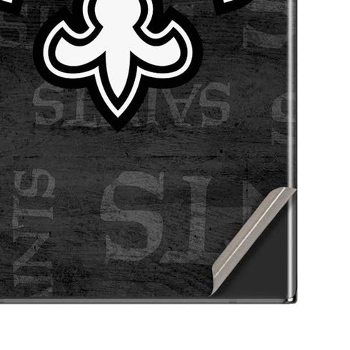 NFL New Orleans Saints Black & White Galaxy Note20 Ultra 5G Skin