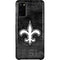 NFL New Orleans Saints Black & White Galaxy S20 Lite Case