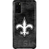 NFL New Orleans Saints Black & White Galaxy S20 Lite Case