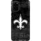 NFL New Orleans Saints Black & White Galaxy S20 Plus Pro Case