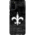 NFL New Orleans Saints Black & White Galaxy S20 Pro Case