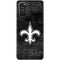 NFL New Orleans Saints Black & White Galaxy S20 Skin