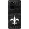 NFL New Orleans Saints Black & White Galaxy S20 Ultra 5G Skin