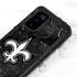 NFL New Orleans Saints Black & White Galaxy S20 Waterproof Case