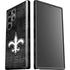 NFL New Orleans Saints Black & White Galaxy S23 Ultra Pro Case
