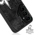 NFL New Orleans Saints Black & White Galaxy S24 FE Kickstand Case