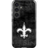 NFL New Orleans Saints Black & White Galaxy S25 Plus Impact Case
