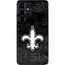 NFL New Orleans Saints Black & White Galaxy S25 Plus Skin