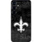 NFL New Orleans Saints Black & White Galaxy S24 Plus Skin
