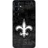 NFL New Orleans Saints Black & White Galaxy S25 Plus Skin