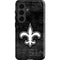 NFL New Orleans Saints Black & White Galaxy S26 Impact Case