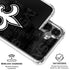 NFL New Orleans Saints Black & White Galaxy S26 Plus Clear Case