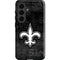 NFL New Orleans Saints Black & White Galaxy S26 Plus Impact Case