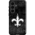 NFL New Orleans Saints Black & White Galaxy S26 Plus Impact Case