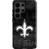 NFL New Orleans Saints Black & White Galaxy S26 Ultra Impact Case