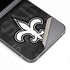 NFL New Orleans Saints Black & White Galaxy Z Flip6 Skin