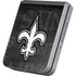 NFL New Orleans Saints Black & White Galaxy Z Flip6 Skin