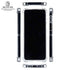 NFL New Orleans Saints Black & White Galaxy Z Flip6 Clear Case
