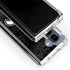NFL New Orleans Saints Black & White Galaxy Z Fold5 5G Clear Case