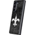 NFL New Orleans Saints Black & White Galaxy Z Fold5 5G Skin
