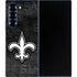 NFL New Orleans Saints Black & White Galaxy Z Fold6 Skin