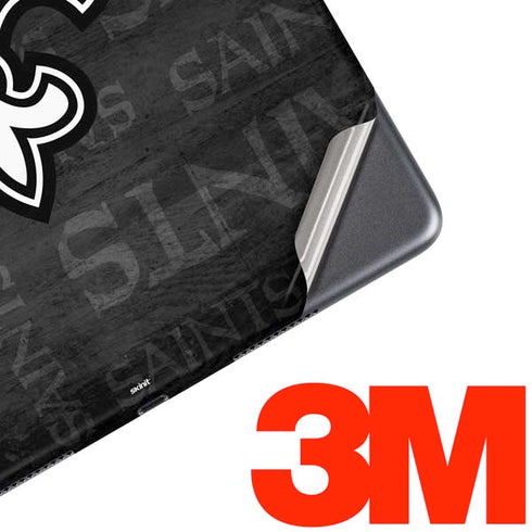 NFL New Orleans Saints Black & White iPad Skins