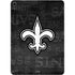 NFL New Orleans Saints Black & White Apple iPad Air Skin