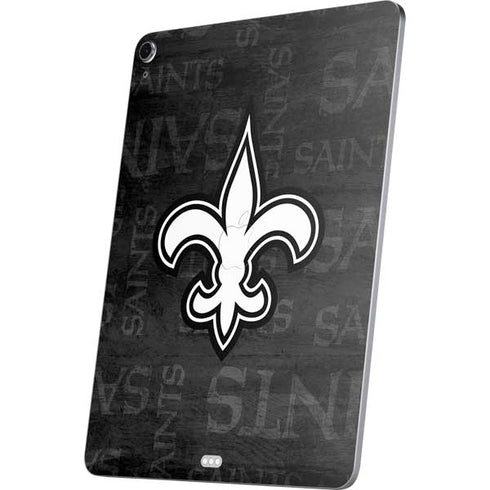 NFL New Orleans Saints Black & White Apple iPad Air Skin