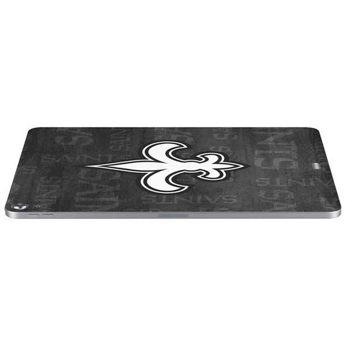 NFL New Orleans Saints Black & White Apple iPad Air Skin