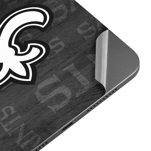 NFL New Orleans Saints Black & White Apple iPad Mini Skin