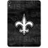 NFL New Orleans Saints Black & White Apple iPad Pro Skin
