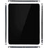 NFL New Orleans Saints Black & White iPad Pro 12.9in (2020) Clear Case