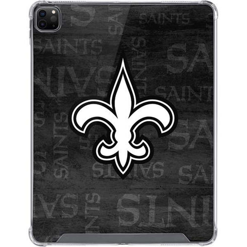 NFL New Orleans Saints Black & White iPad Cases