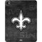 NFL New Orleans Saints Black & White iPad Pro 13in M4 (2024) Skin