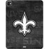 NFL New Orleans Saints Black & White iPad Pro 13in M4 (2024) Skin