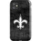 NFL New Orleans Saints Black & White iPhone 11 Impact Case