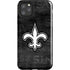 NFL New Orleans Saints Black & White iPhone Cases