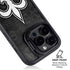 NFL New Orleans Saints Black & White iPhone 13 Pro Kickstand Case