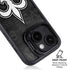 NFL New Orleans Saints Black & White iPhone 14 Kickstand Case