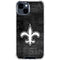 NFL New Orleans Saints Black & White iPhone 15 Clear Case