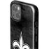 NFL New Orleans Saints Black & White iPhone 15 Impact Case