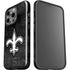 NFL New Orleans Saints Black & White iPhone 15 Pro Impact Case