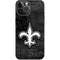 NFL New Orleans Saints Black & White iPhone 15 Pro Max Skin