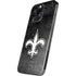 NFL New Orleans Saints Black & White iPhone 15 Pro Max Skin