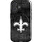 NFL New Orleans Saints Black & White iPhone 16 Plus Magsafe Impact Case