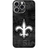 NFL New Orleans Saints Black & White iPhone 16 Pro Max Skin